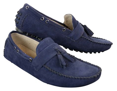 suede driving shoes for men